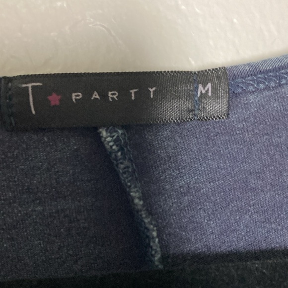 Embroidered Velvet & Stretch Cotton Scoop Neck Long Sleeve Extra Long Top M/L - Picture 11 of 11